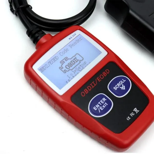 MS309 Automotive Code Reader OBD2 Scanner Car Check Engine Fault Diagnostic Tool
