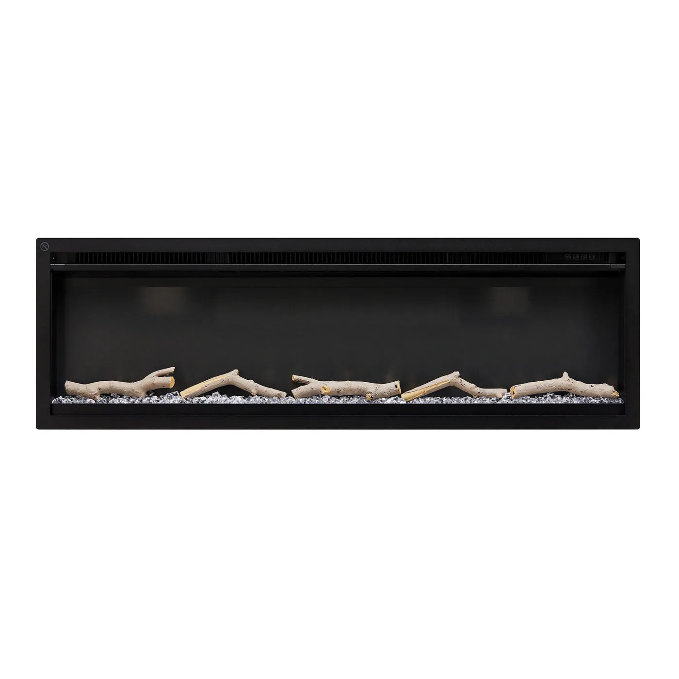 Nocturne 1500W 42 inch Built-in Recessed Electric Fireplace - Extra Slim