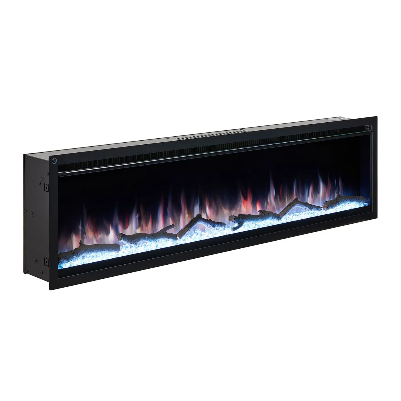 Nocturne 1500W 50 inch Built-in Recessed Electric Fireplace - Extra Slim