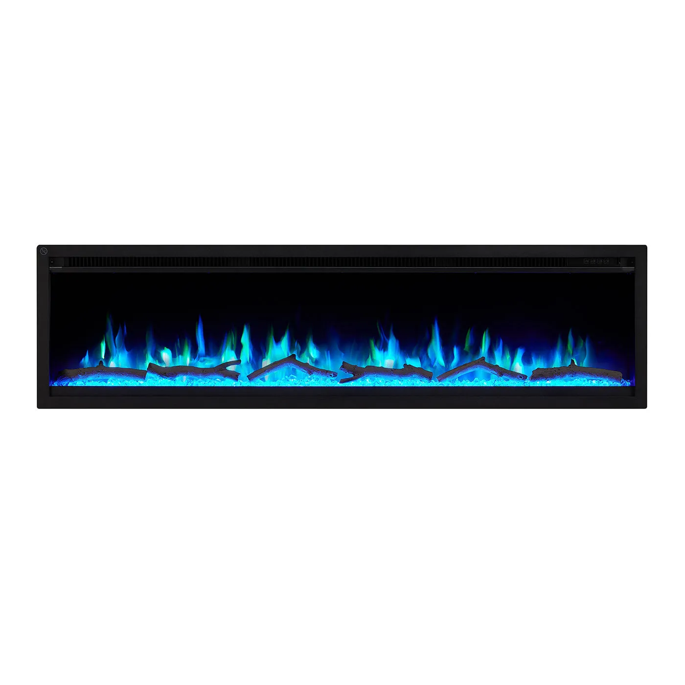 Nocturne 1500W 50 inch Built-in Recessed Electric Fireplace - Extra Slim
