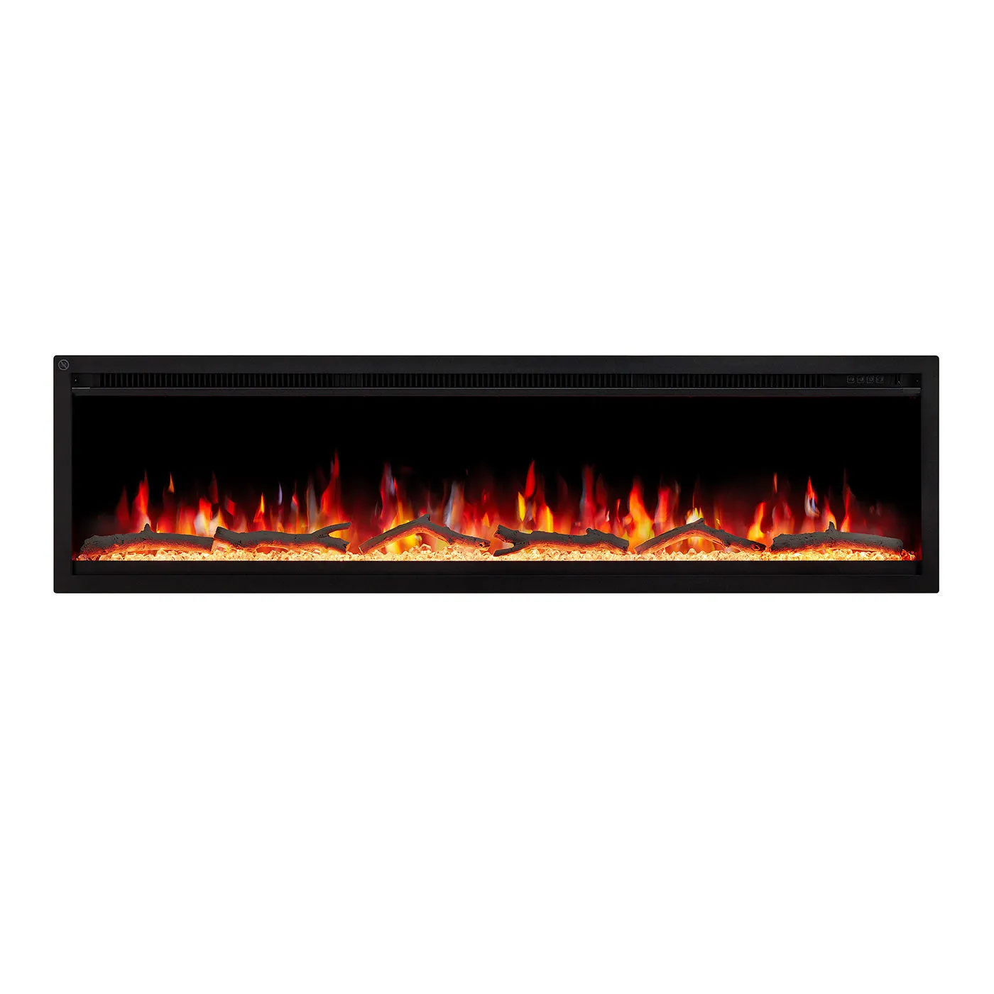 Nocturne 1500W 50 inch Built-in Recessed Electric Fireplace - Extra Slim