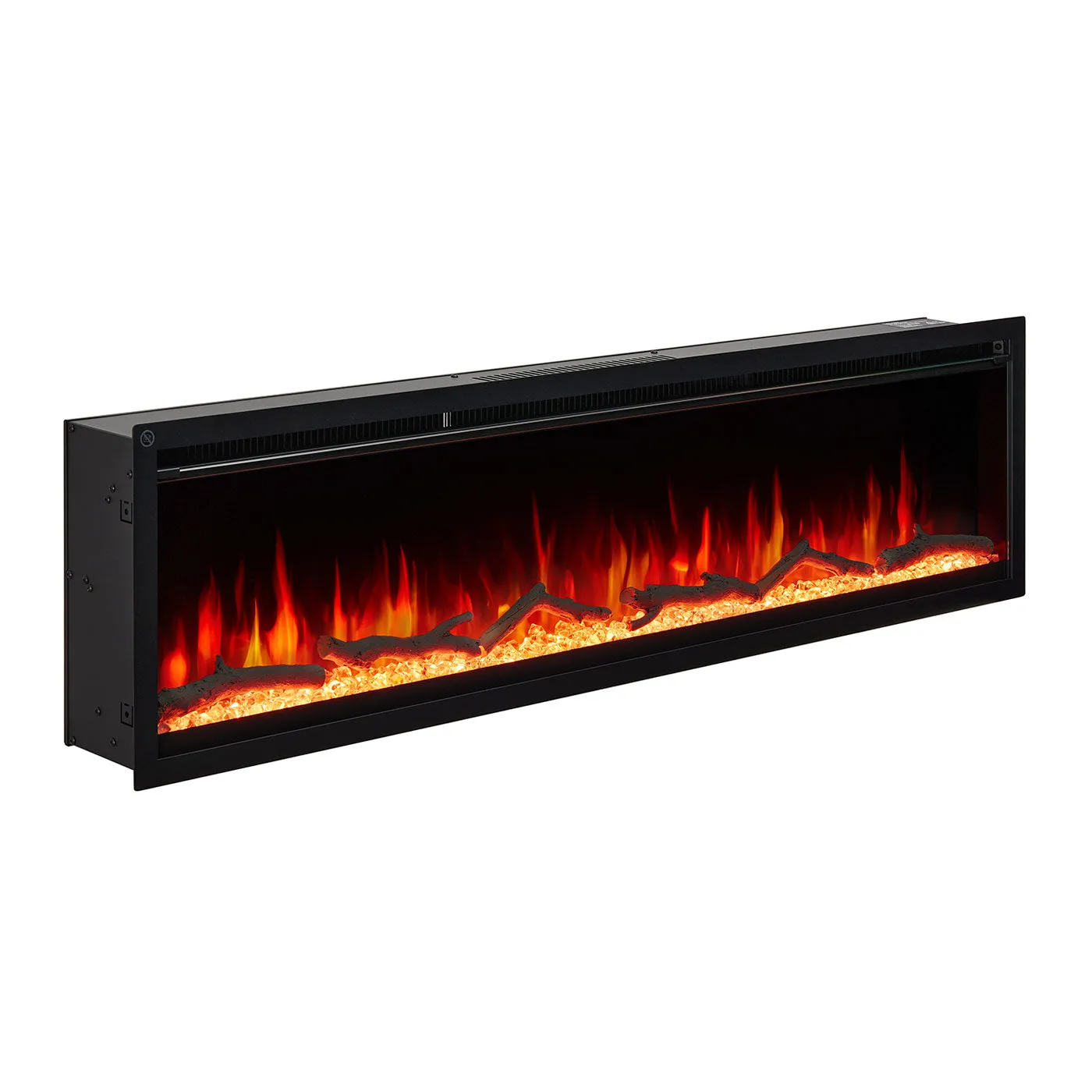 Nocturne 1500W 50 inch Built-in Recessed Electric Fireplace - Extra Slim