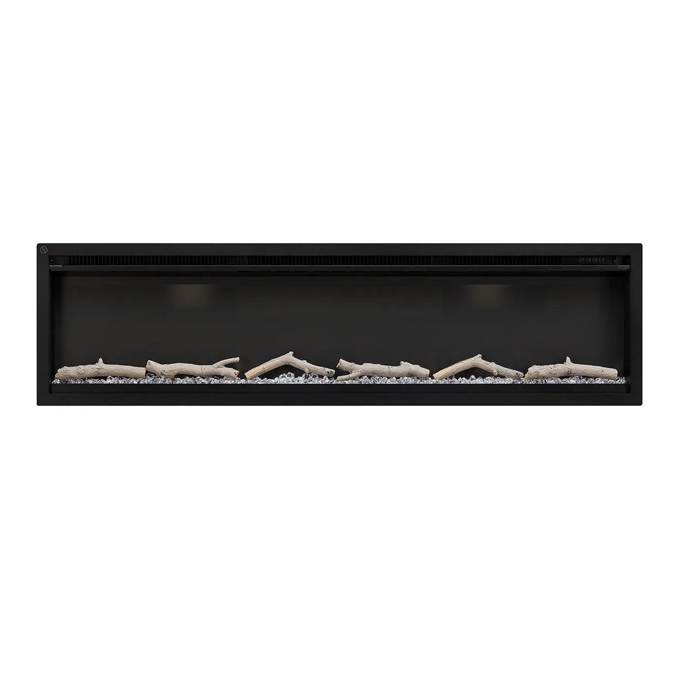 Nocturne 1500W 50 inch Built-in Recessed Electric Fireplace - Extra Slim