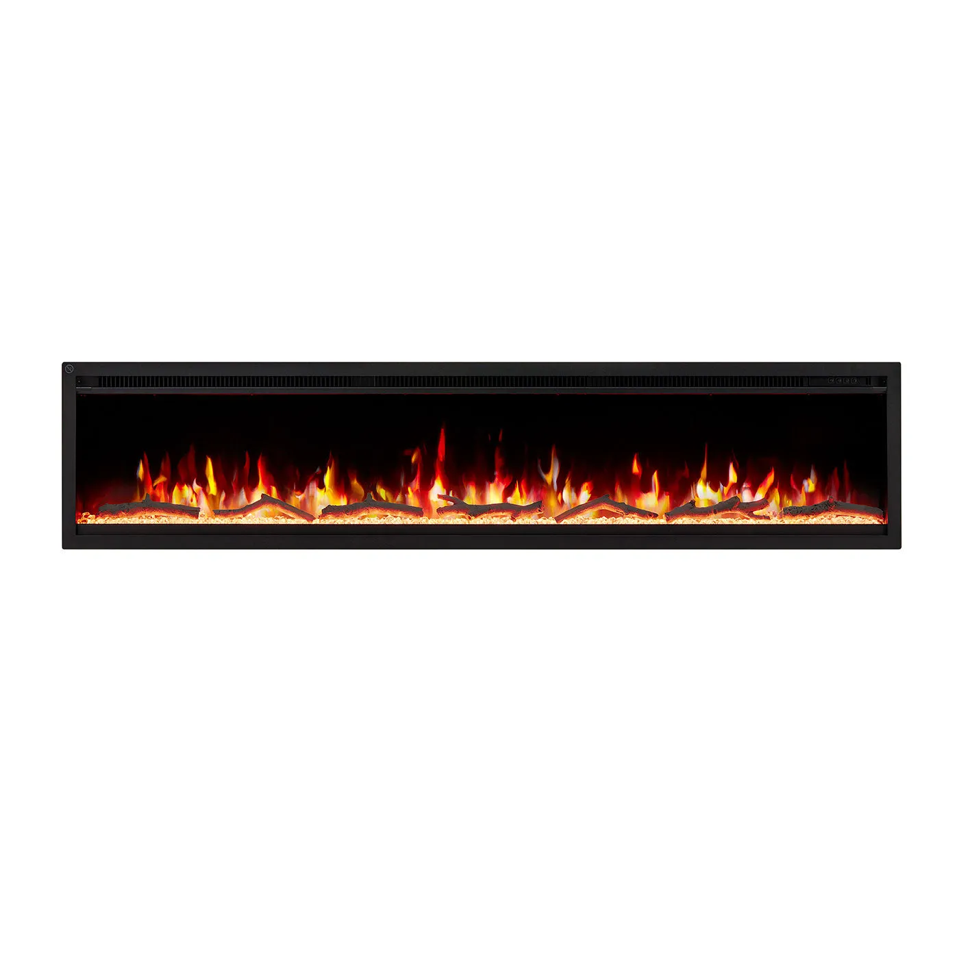 Nocturne 1500W 60 inch Built-in Recessed Electric Fireplace - Extra Slim