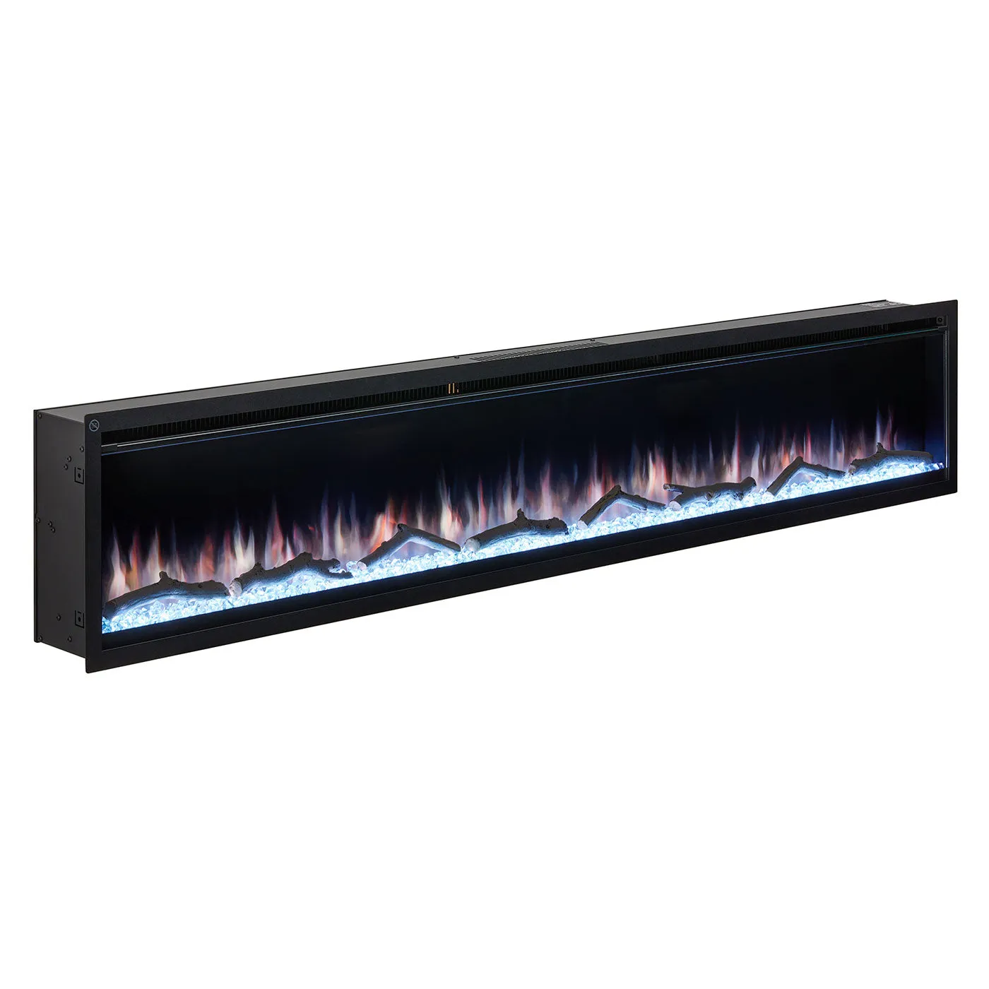 Nocturne 1500W 72 inch Built-in Recessed Electric Fireplace - Extra Slim