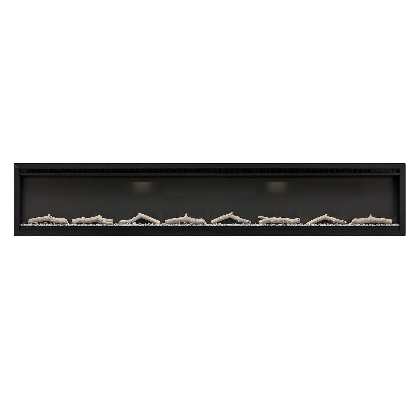 Nocturne 1500W 72 inch Built-in Recessed Electric Fireplace - Extra Slim