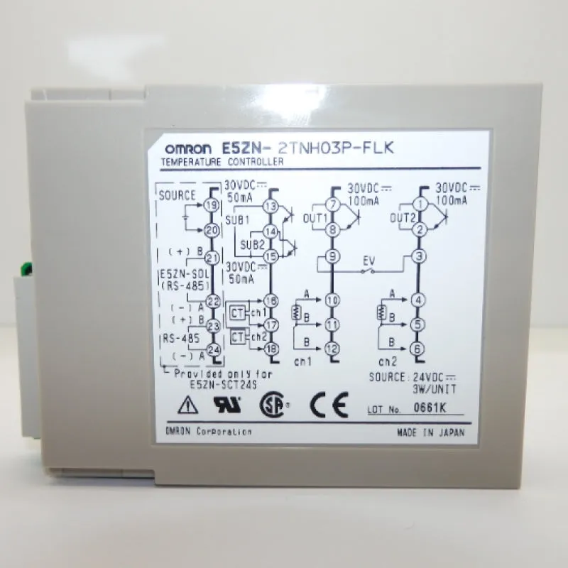 Omron Modular Temperature Controller E5ZN-2TNH03P-FLK