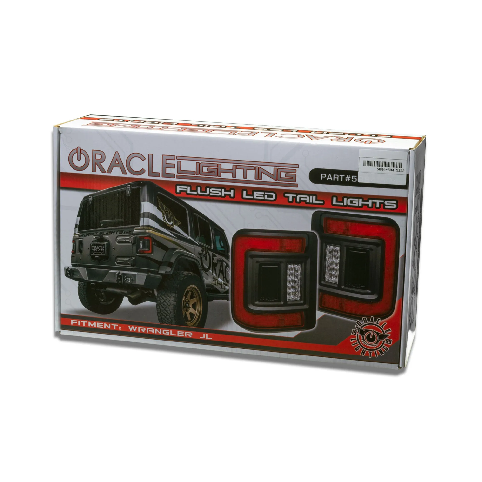 ORACLE Lighting Flush Mount LED Tail Lights for Jeep Wrangler JL