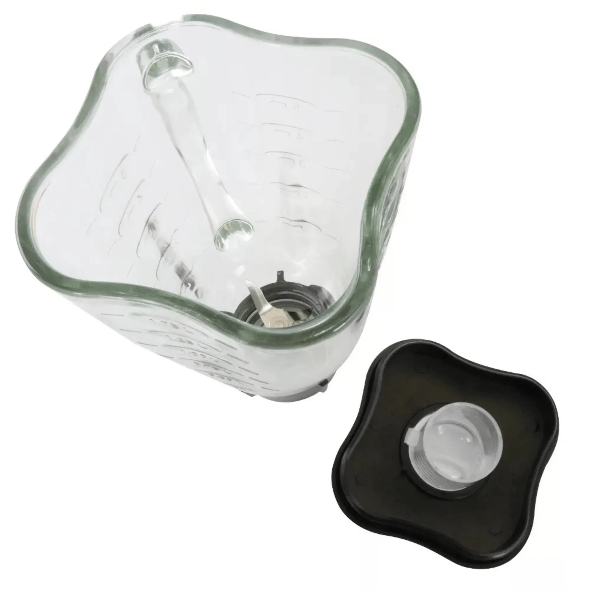 Oster 6-Piece Square Glass Blender Jar Replacement Kit for Oster