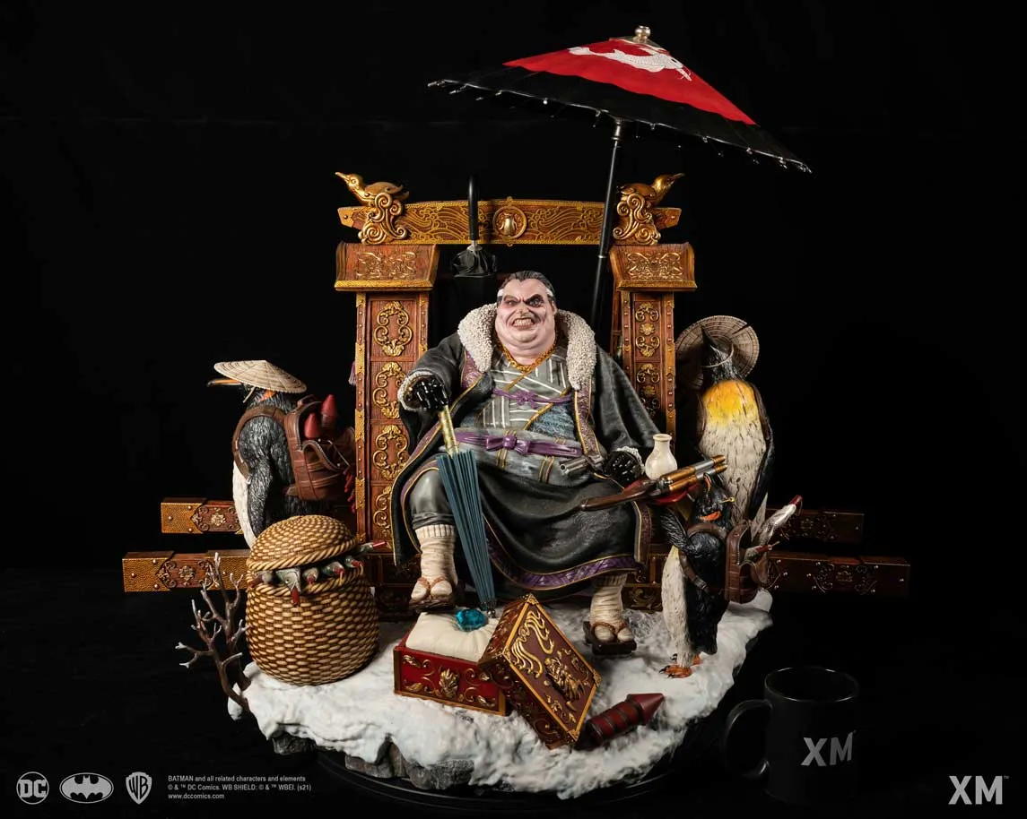 Penguin Daimyo (Samurai Series) 1/4 Scale Statue