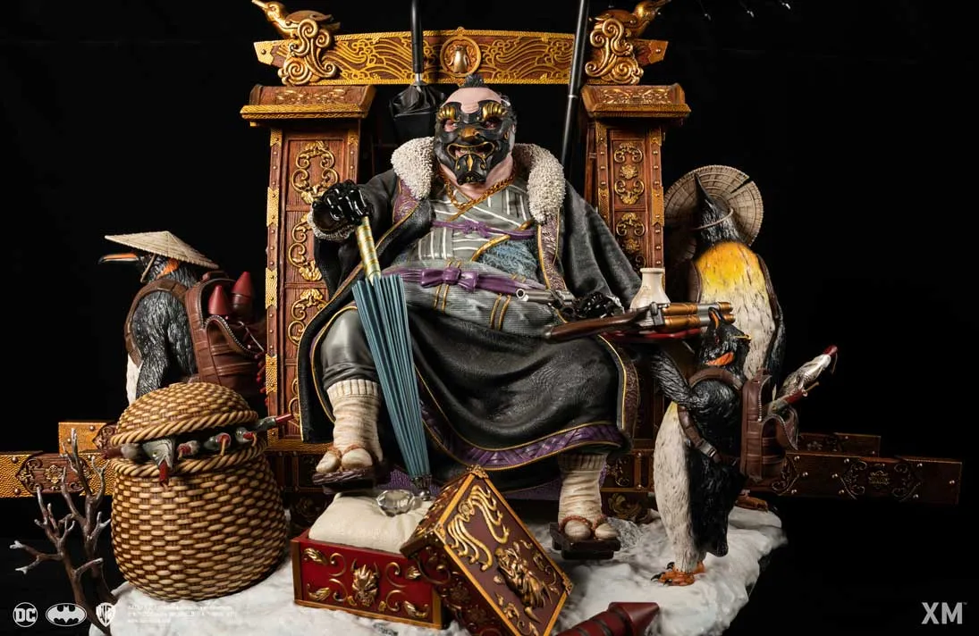 Penguin Daimyo (Samurai Series) 1/4 Scale Statue