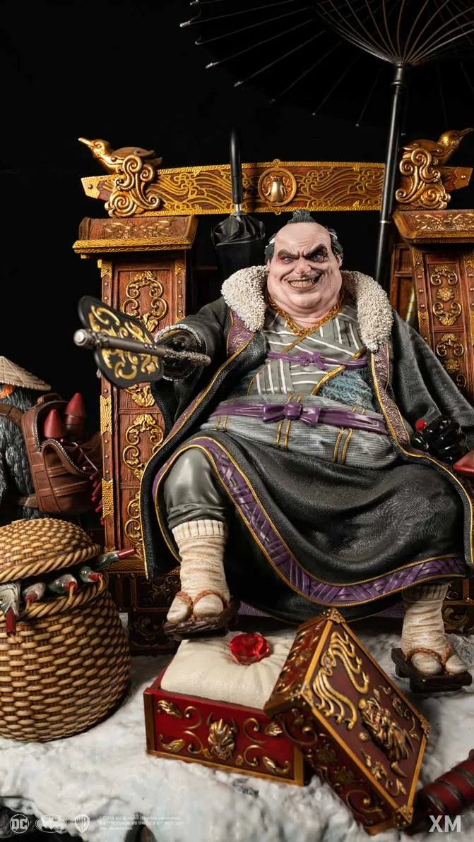 Penguin Daimyo (Samurai Series) 1/4 Scale Statue