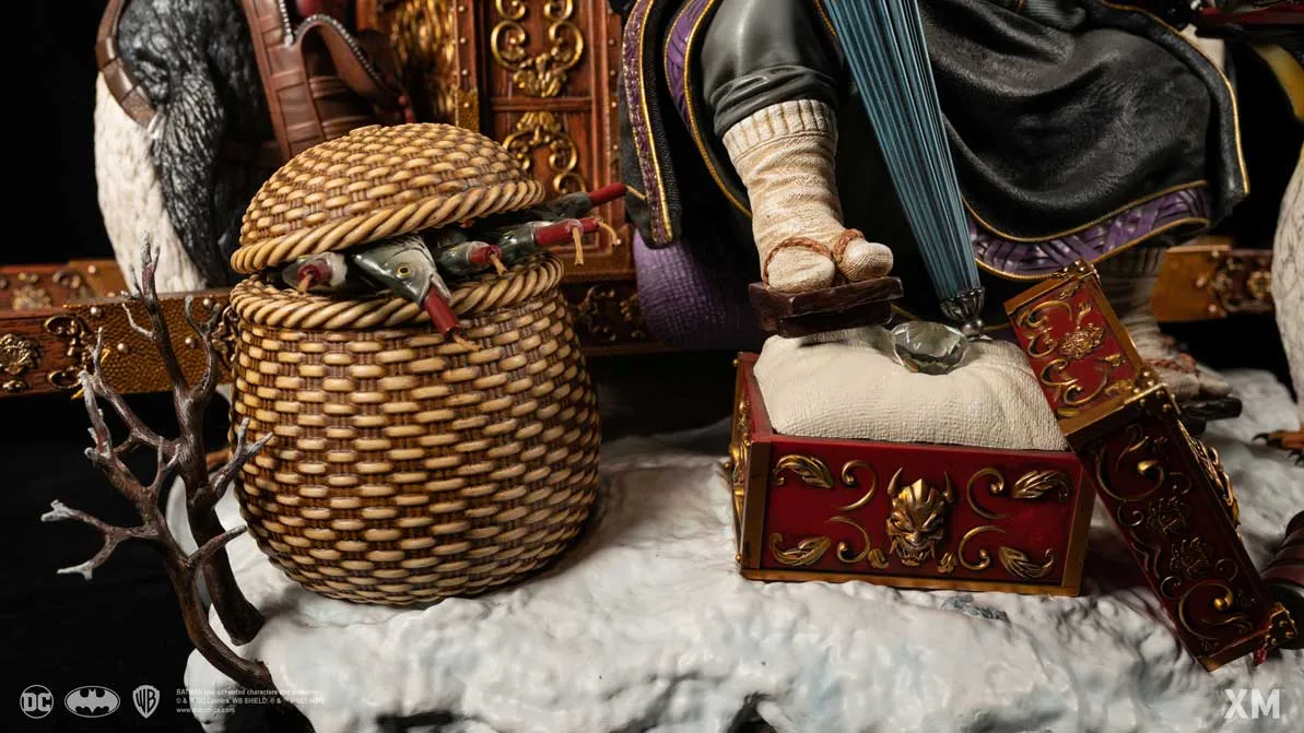 Penguin Daimyo (Samurai Series) 1/4 Scale Statue