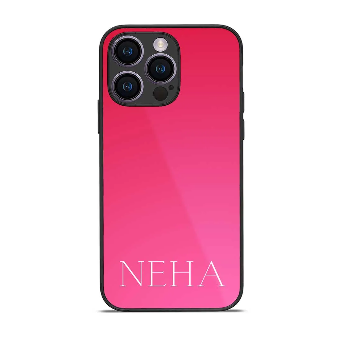Personalized Mobile Case iPhone 14 Pro With Name -  Gradients