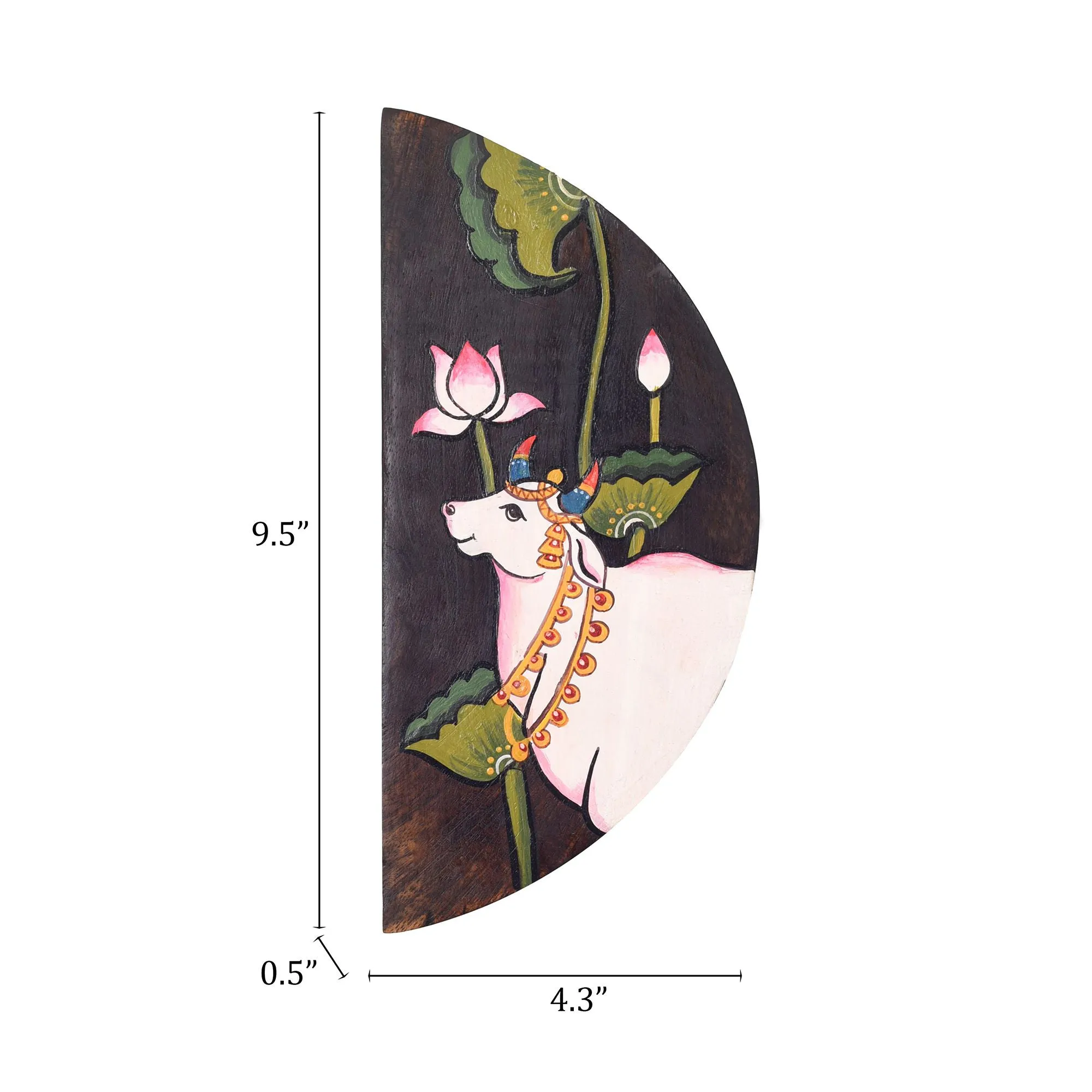 Pichhwai Nandi Handpainted Wall Panels