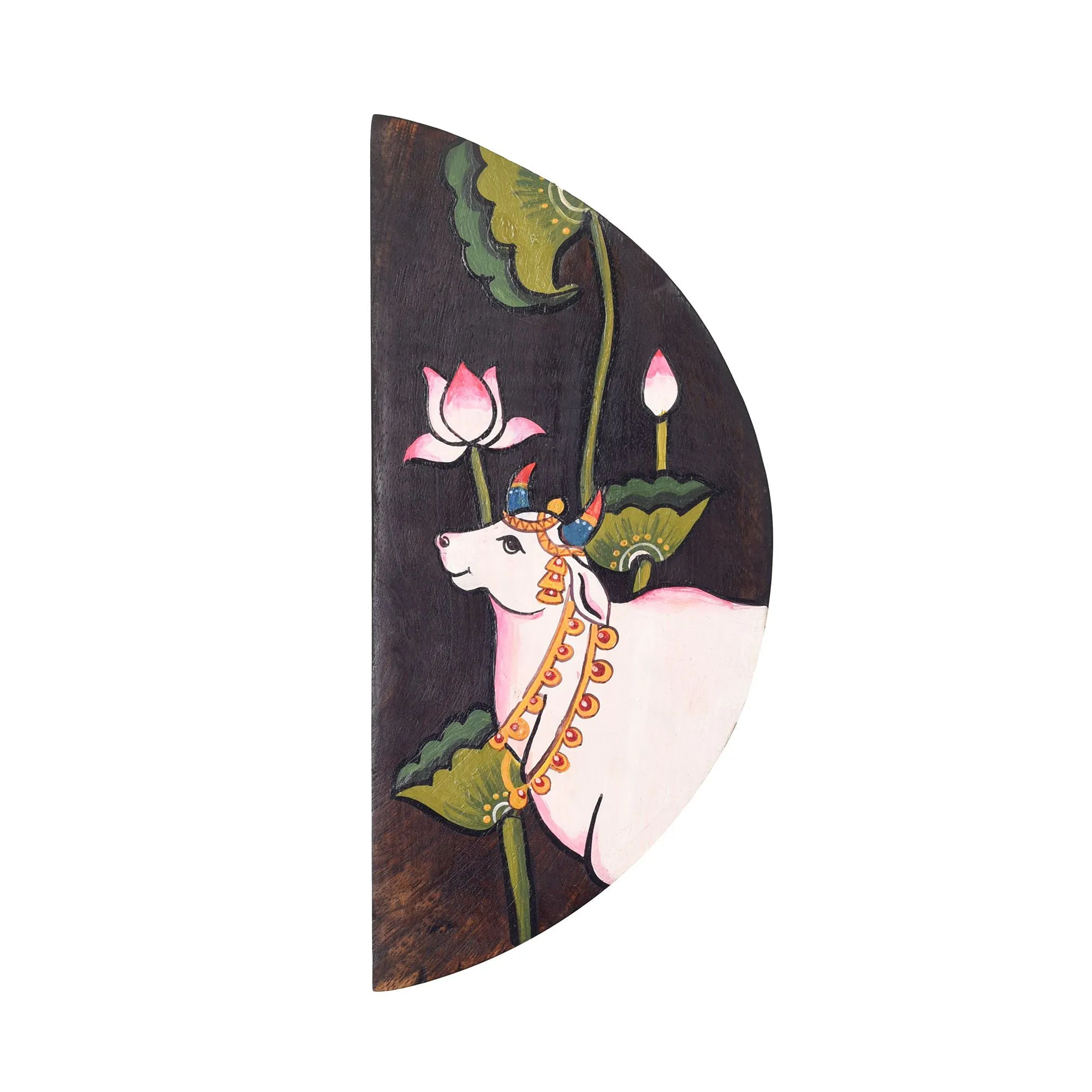 Pichhwai Nandi Handpainted Wall Panels
