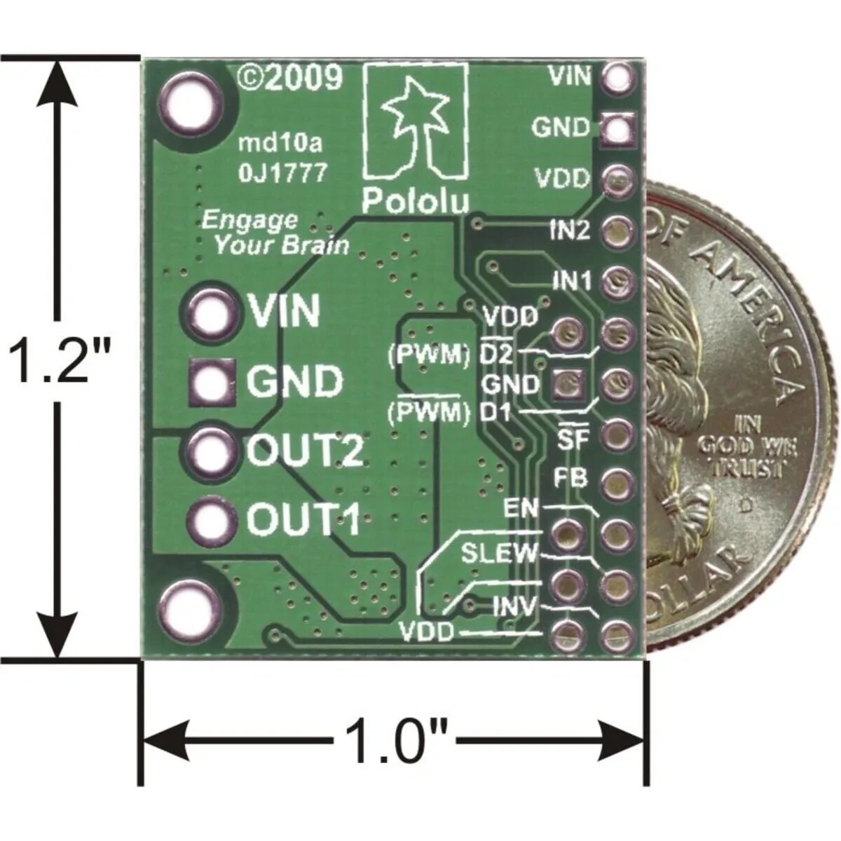 Pololu MC33926 Motor Driver Carrier