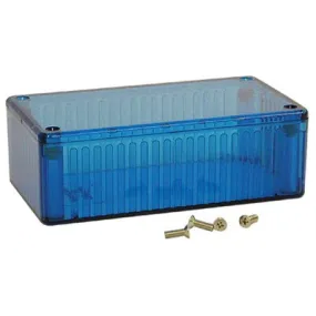 Polycarbonate Multipurpose Translucent Enclosure - 150 x 80 x 46mm - Ice Blue (1591DTBU)