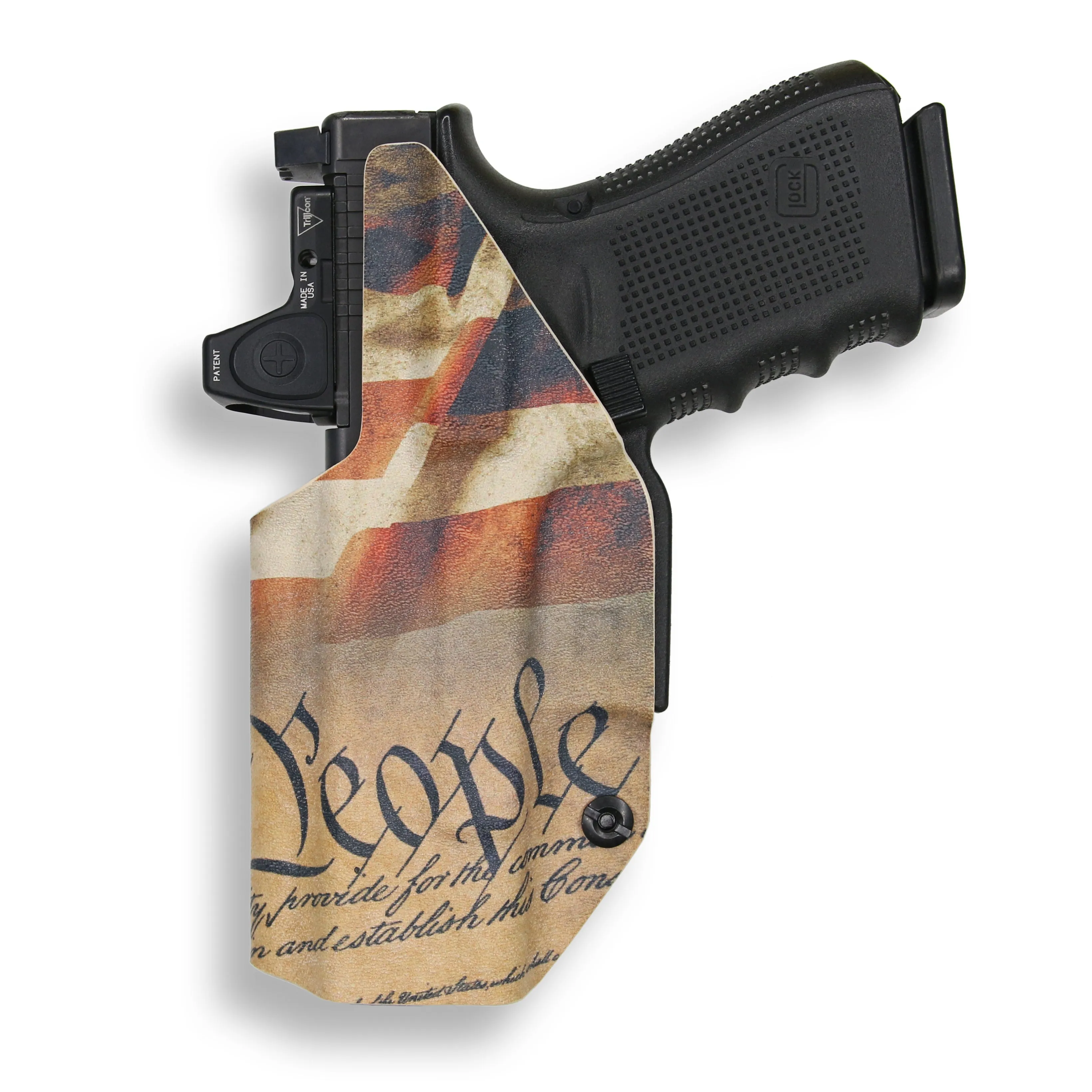 PSA Dagger Compact with Streamlight TLR-1/1S/HL Light Red Dot Optic Cut IWB Holster