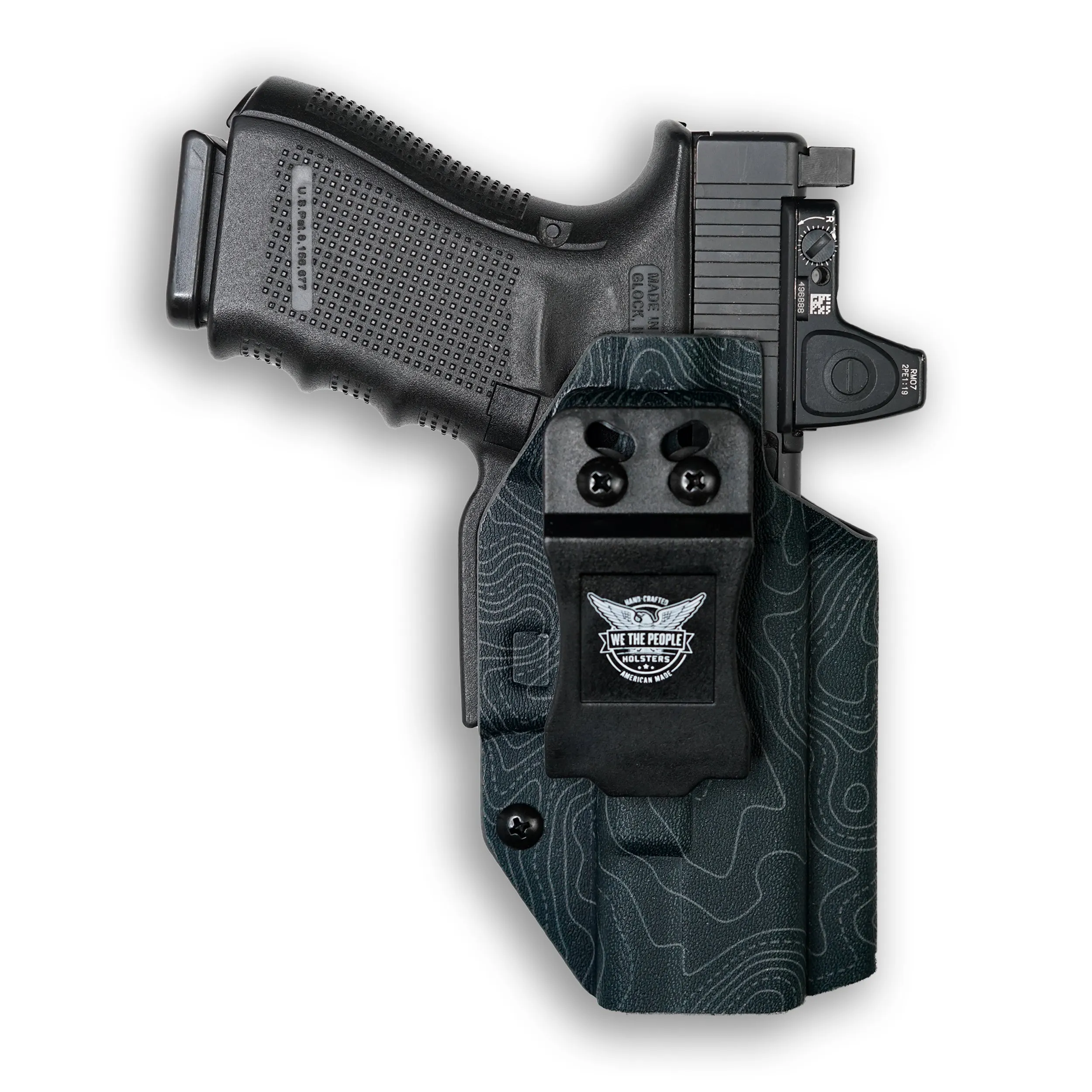 PSA Dagger Compact with Streamlight TLR-1/1S/HL Light Red Dot Optic Cut IWB Holster