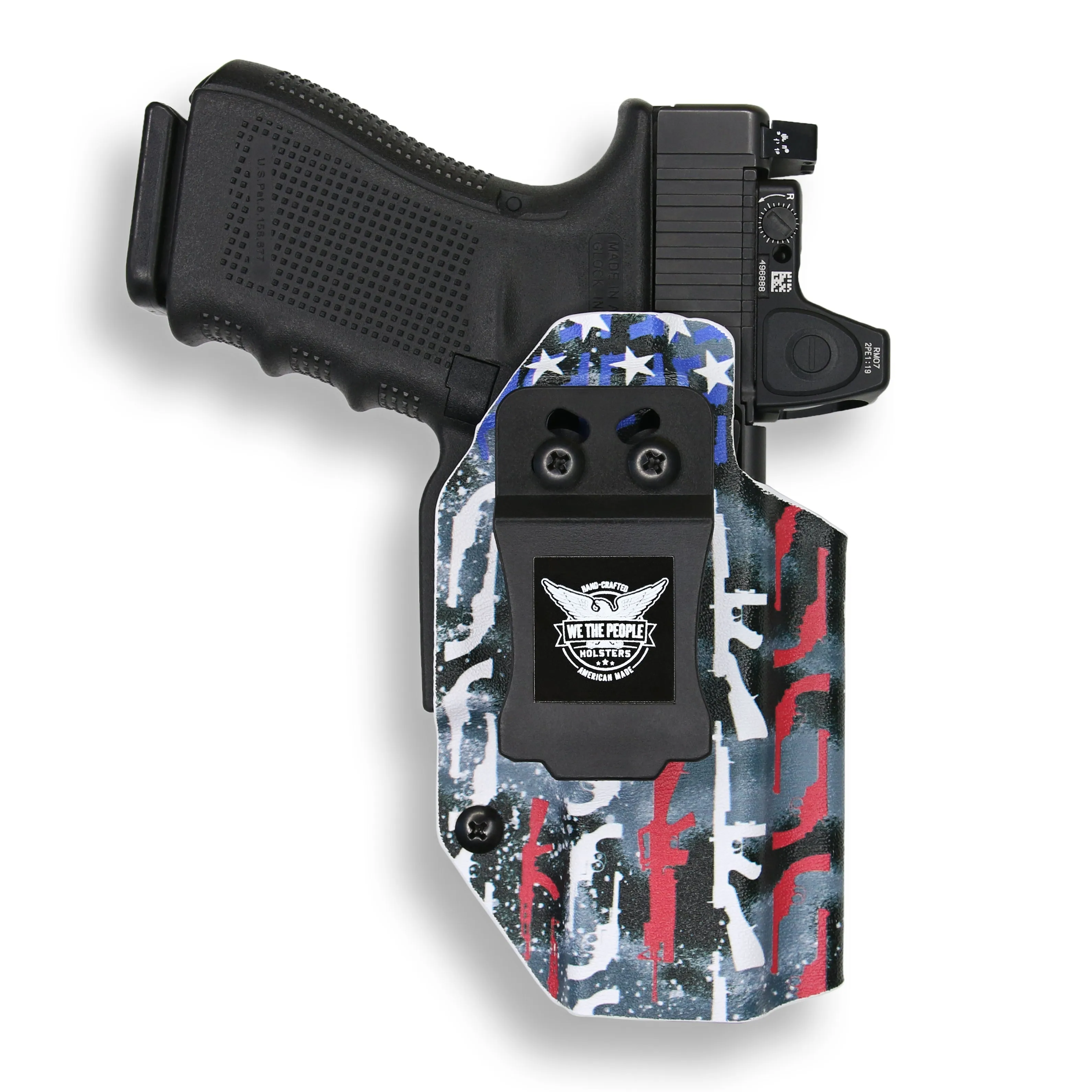 PSA Dagger Compact with Streamlight TLR-1/1S/HL Light Red Dot Optic Cut IWB Holster
