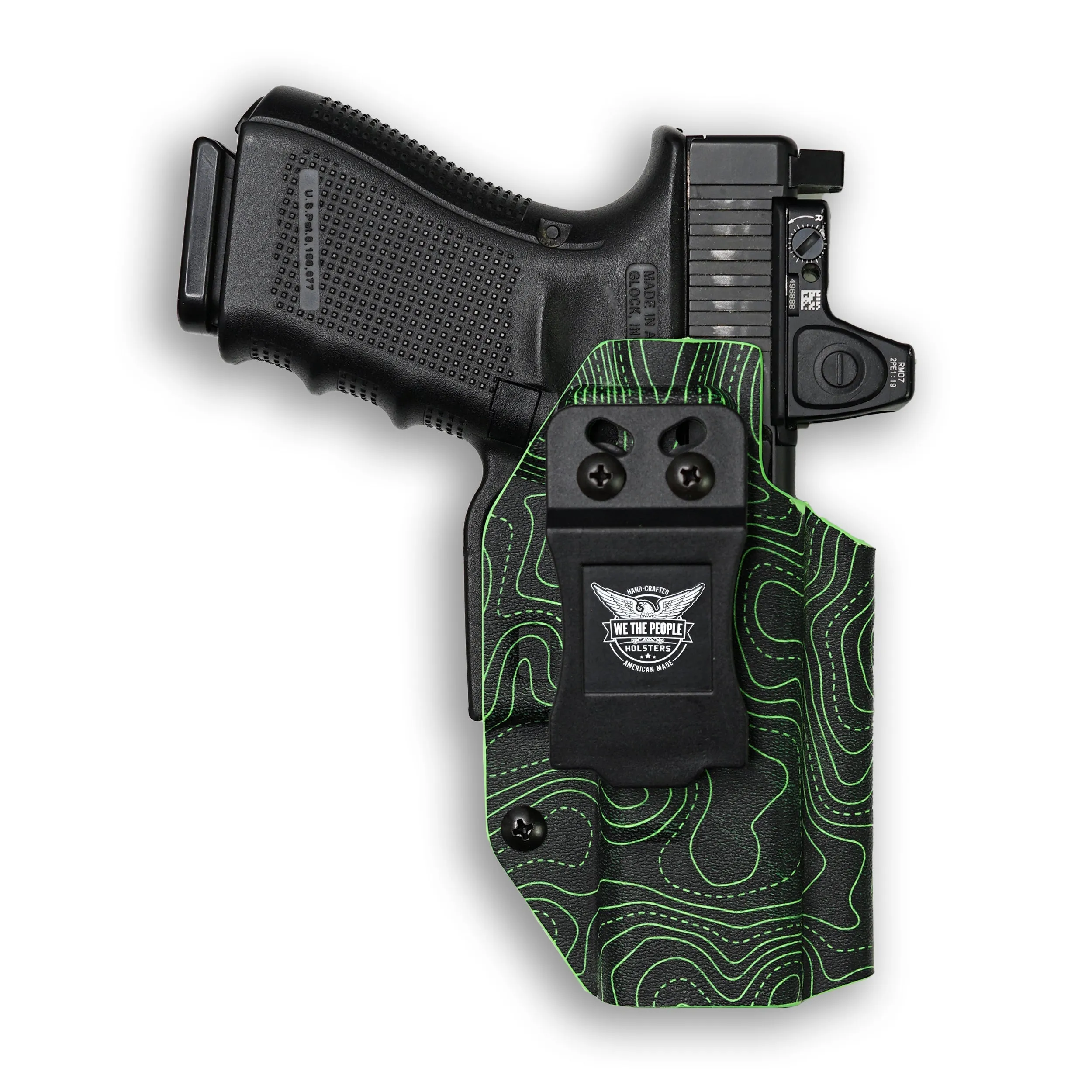 PSA Dagger Compact with Streamlight TLR-1/1S/HL Light Red Dot Optic Cut IWB Holster