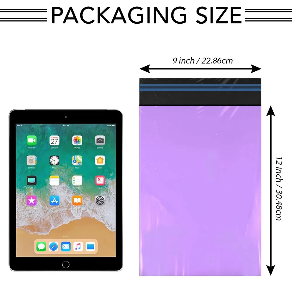 Purple Mailing Bags Poly Postal Self Seal Bag All Sizes