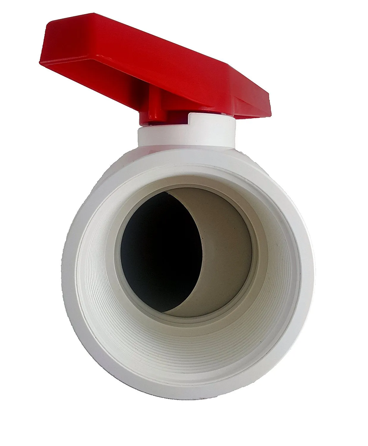 PVC COMPACT BALL VALVE - 4" - Threaded - Sanipro