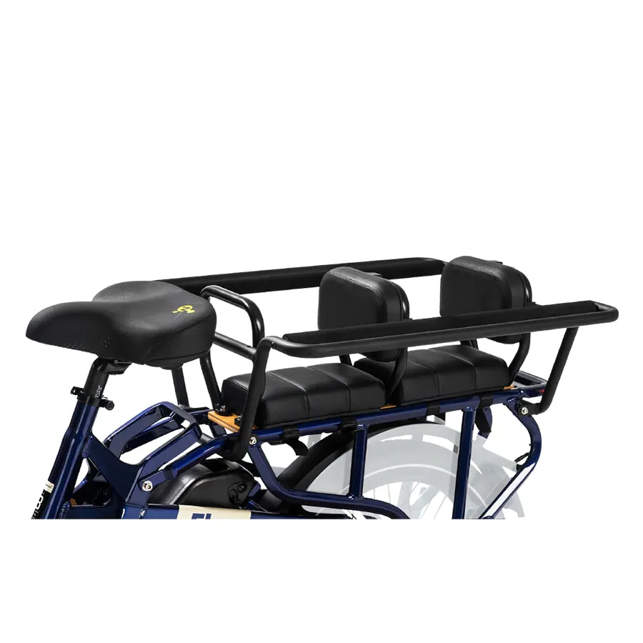Revi Bikes Flux - Cargo Electric Bike - Top Speed 25mph - 750W
