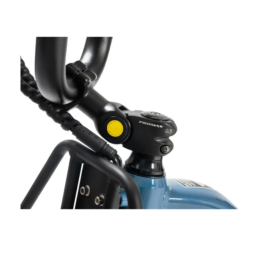 Revi Bikes Flux - Cargo Electric Bike - Top Speed 25mph - 750W