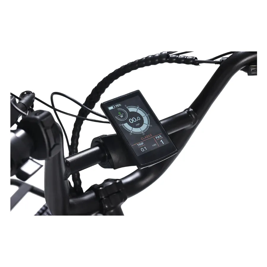 Revi Bikes Flux - Cargo Electric Bike - Top Speed 25mph - 750W