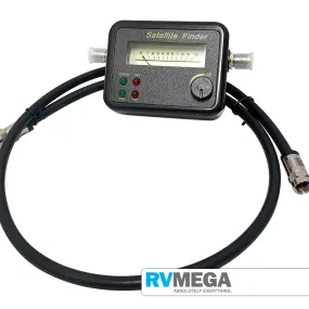 Satellite Finder with LEDs & Cable