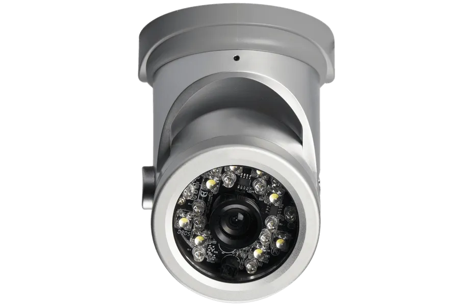 Security Camera with Motion Sensing White Light