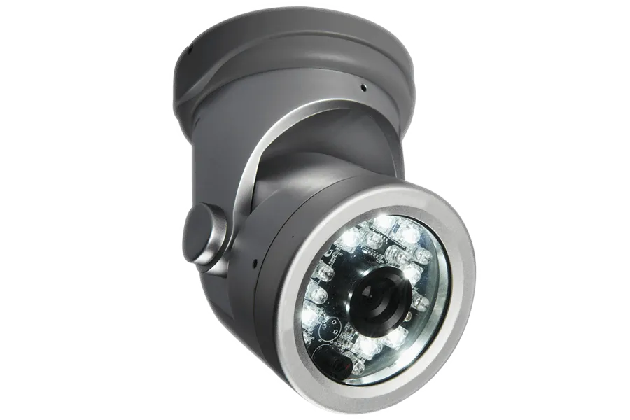 Security Camera with Motion Sensing White Light