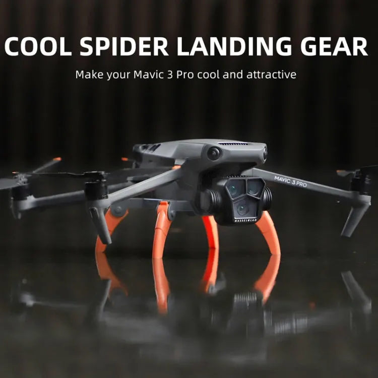 Sunnylife M3P-LG582 For DJI Mavic 3 Pro Folding Increases Tripod Protection Support Spider Landing Rack(Dual Color)