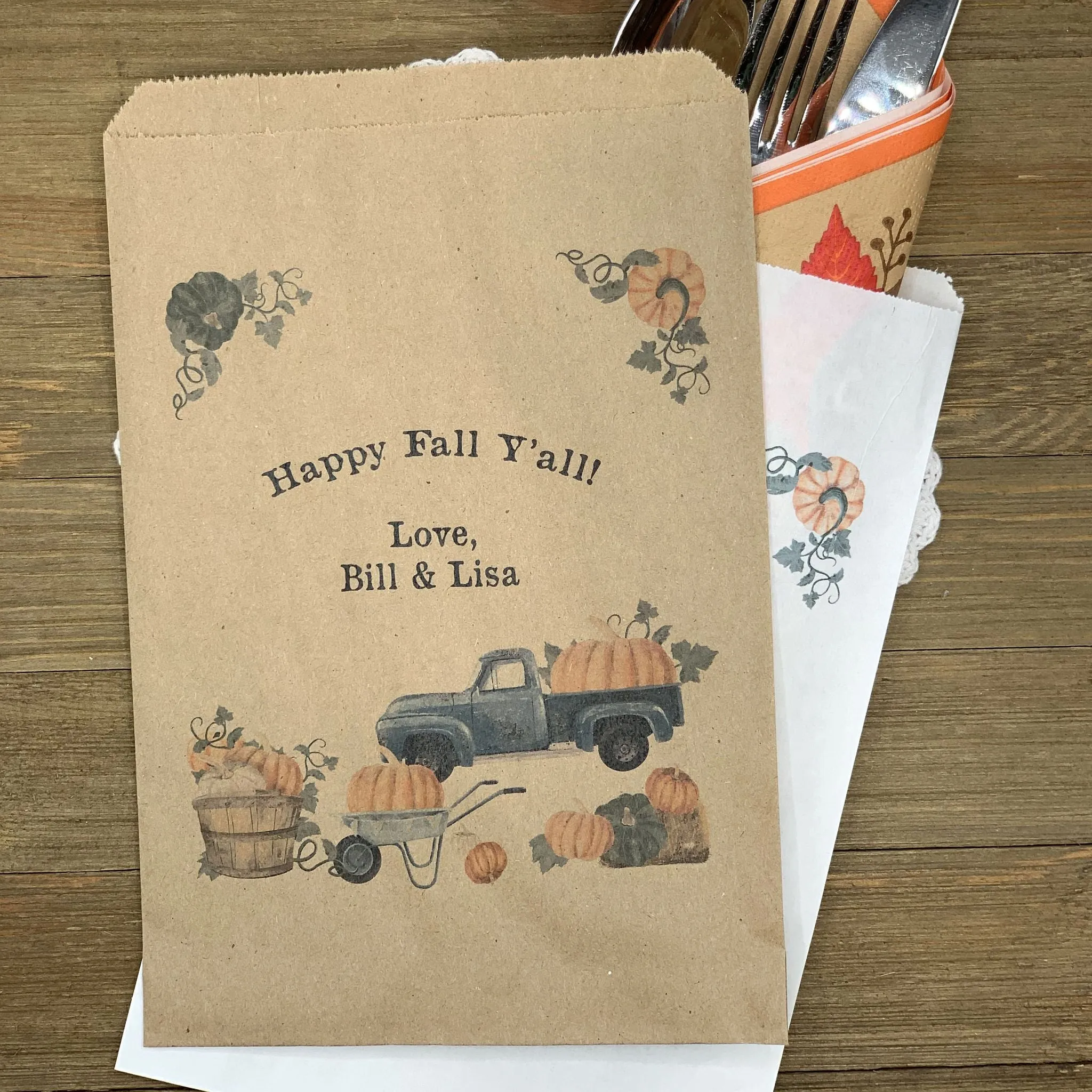 Thanksgiving Favor Bags
