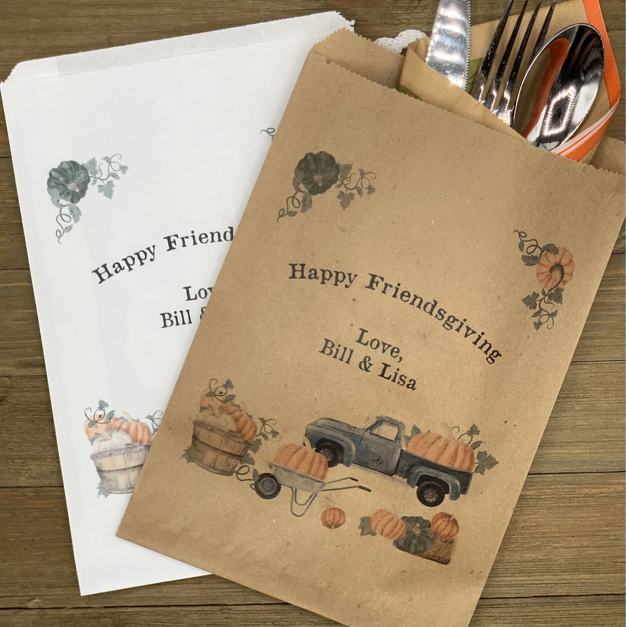 Thanksgiving Favor Bags