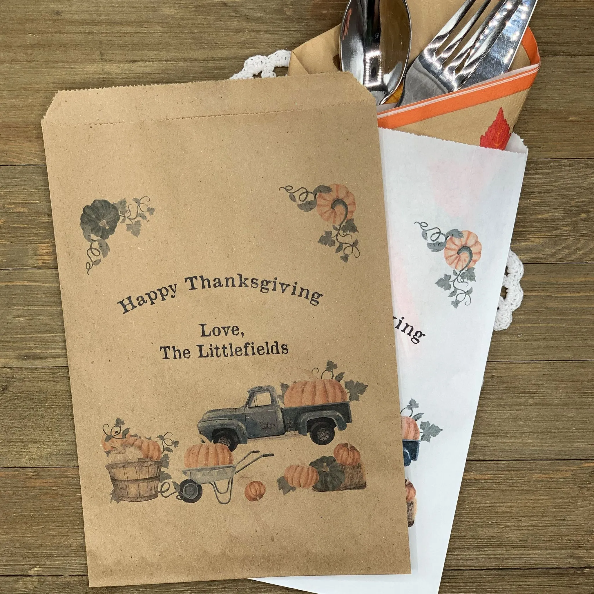 Thanksgiving Favor Bags