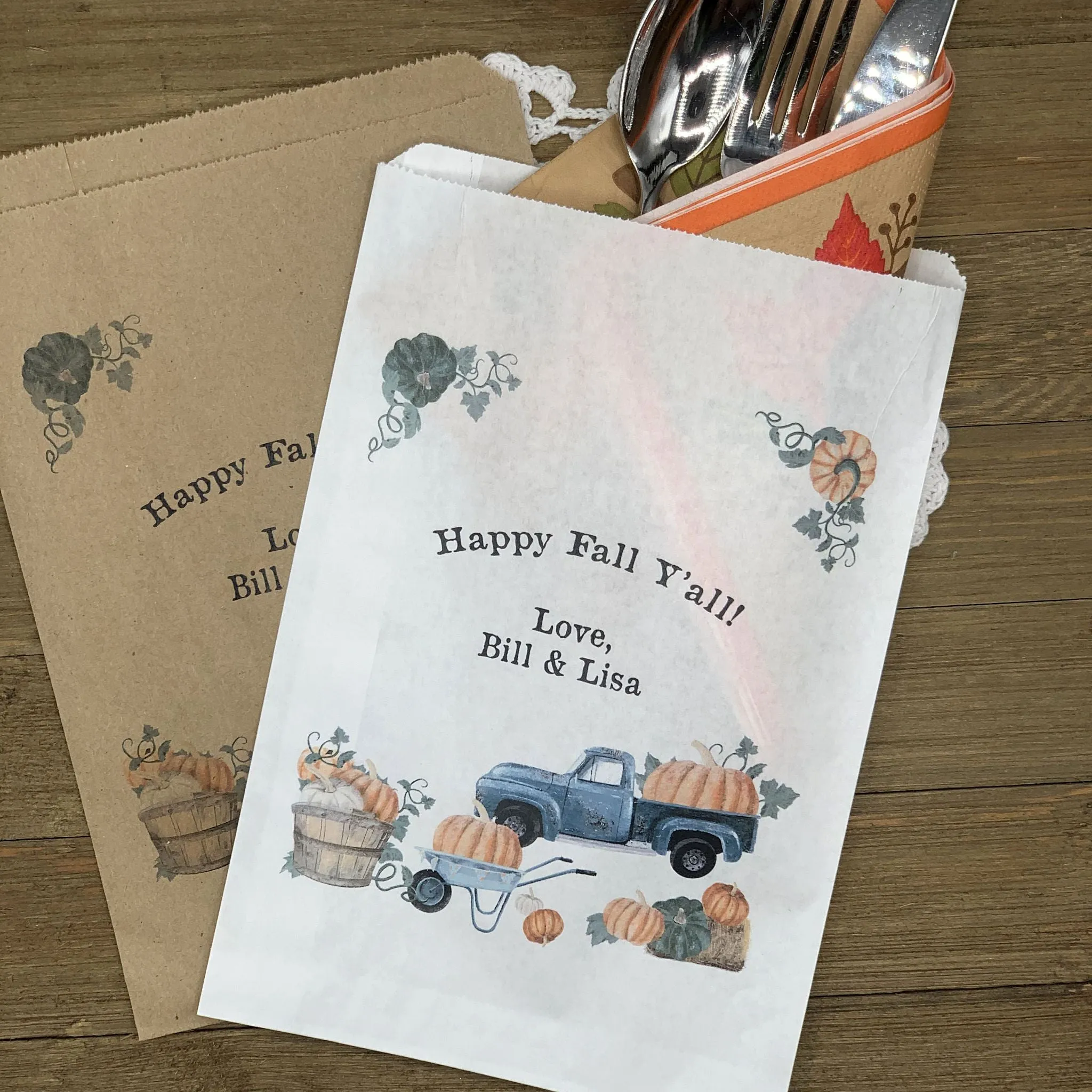 Thanksgiving Favor Bags