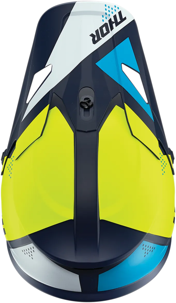THOR Sector Visor - Blade - Navy/Acid 0132-1320