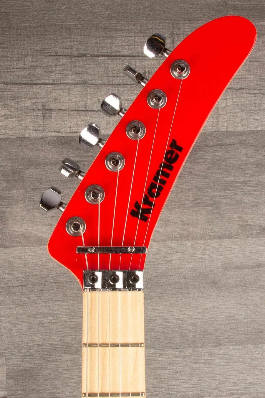 USED - Kramer The 84  Red Diver/Down Stripe