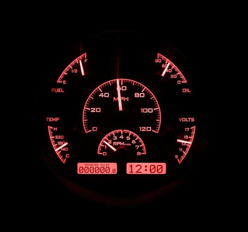 VHX Instrument Gauge System | Ford Pickup (1961-66)