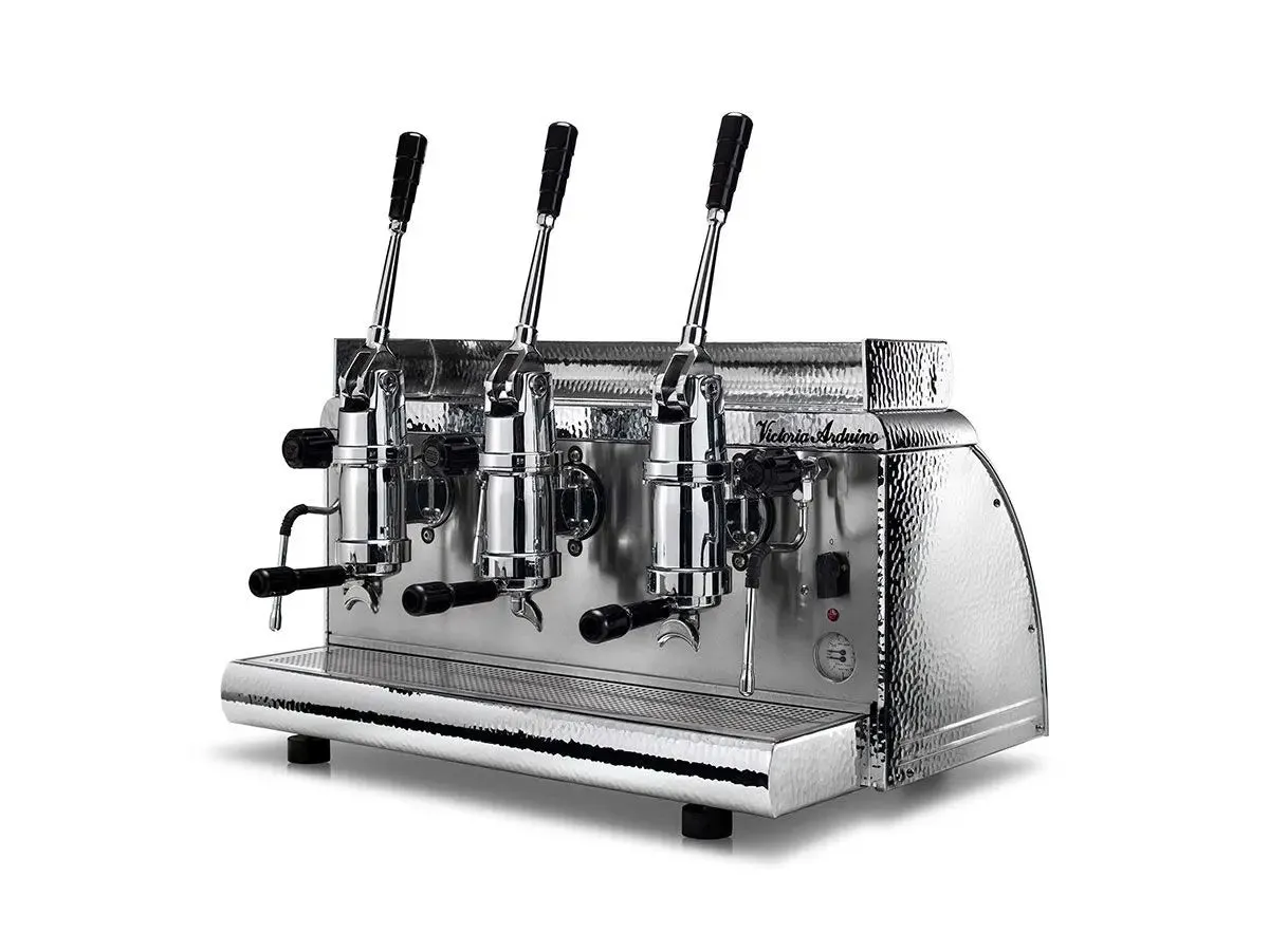 Victoria Arduino Athena Classic Leva 3 Group Commercial Espresso Machine (Chrome)
