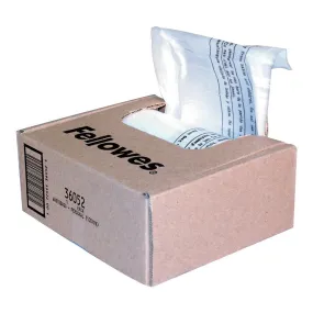 Waste Bags for Fellowes Household / Deskside & SOHO Series Shredders
