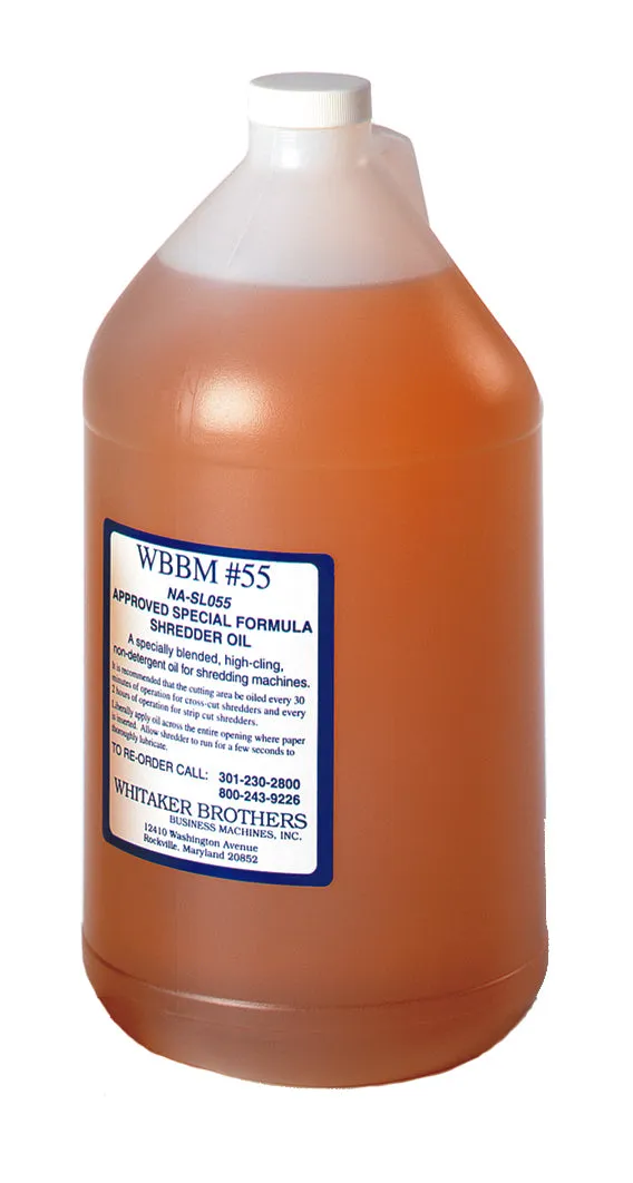 Whitaker Brothers 2 Gallons of Shredder Oil (case of 2 x 1 gallon jugs)