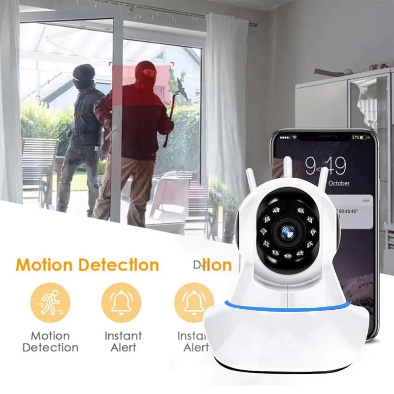 WIFI 3 Antenna Camera