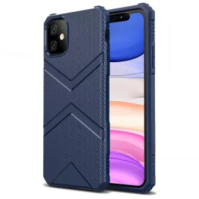X-Armor Military Series Shock Proof Back Cover for Apple iPhone 11 6.1 inch, Blue