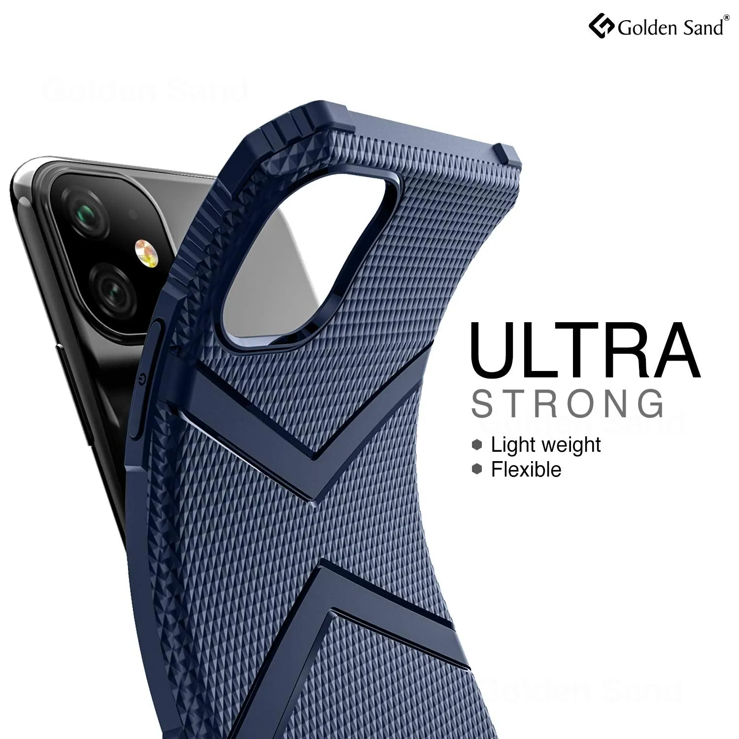 X-Armor Military Series Shock Proof Back Cover for Apple iPhone 11 6.1 inch, Blue